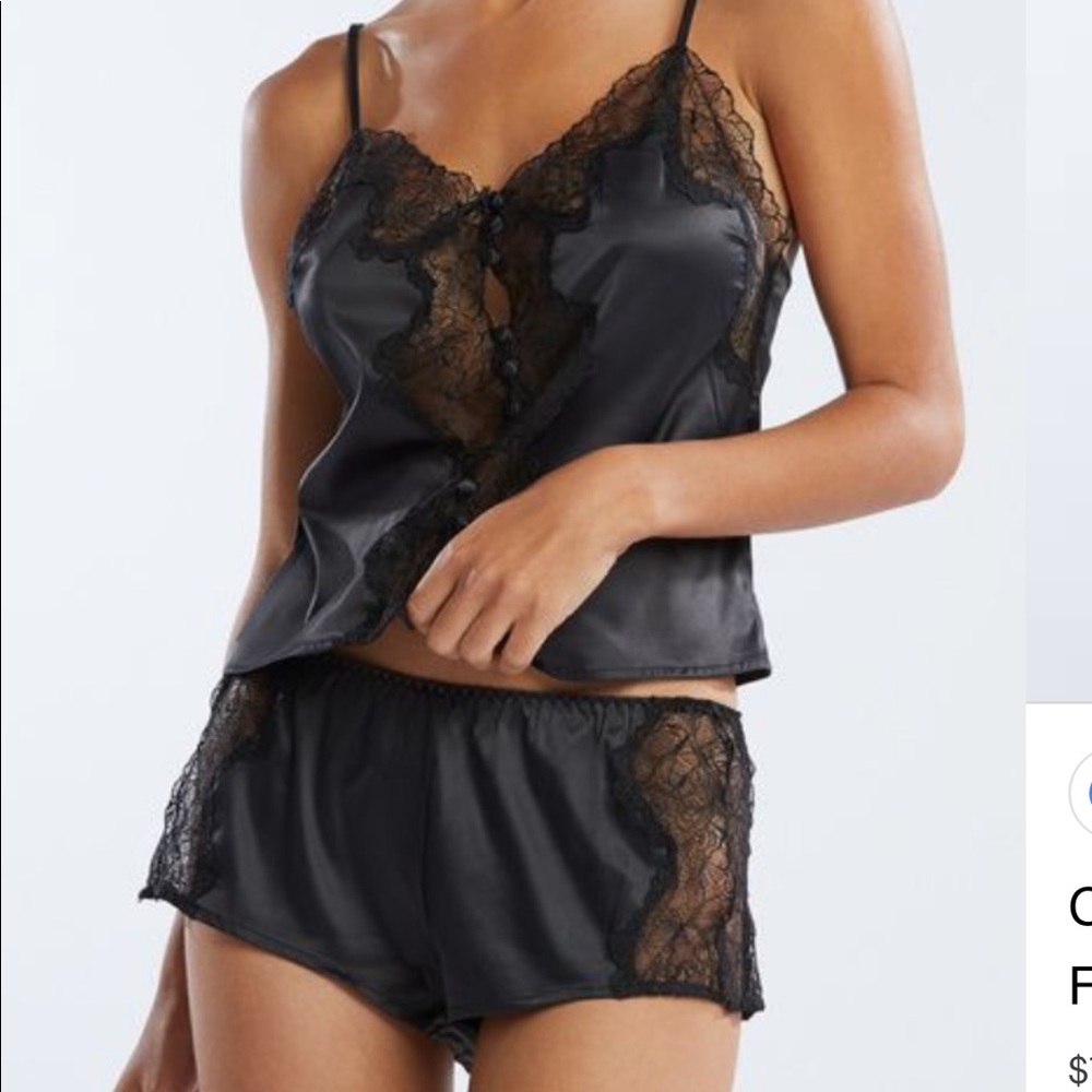 Satin sleep top